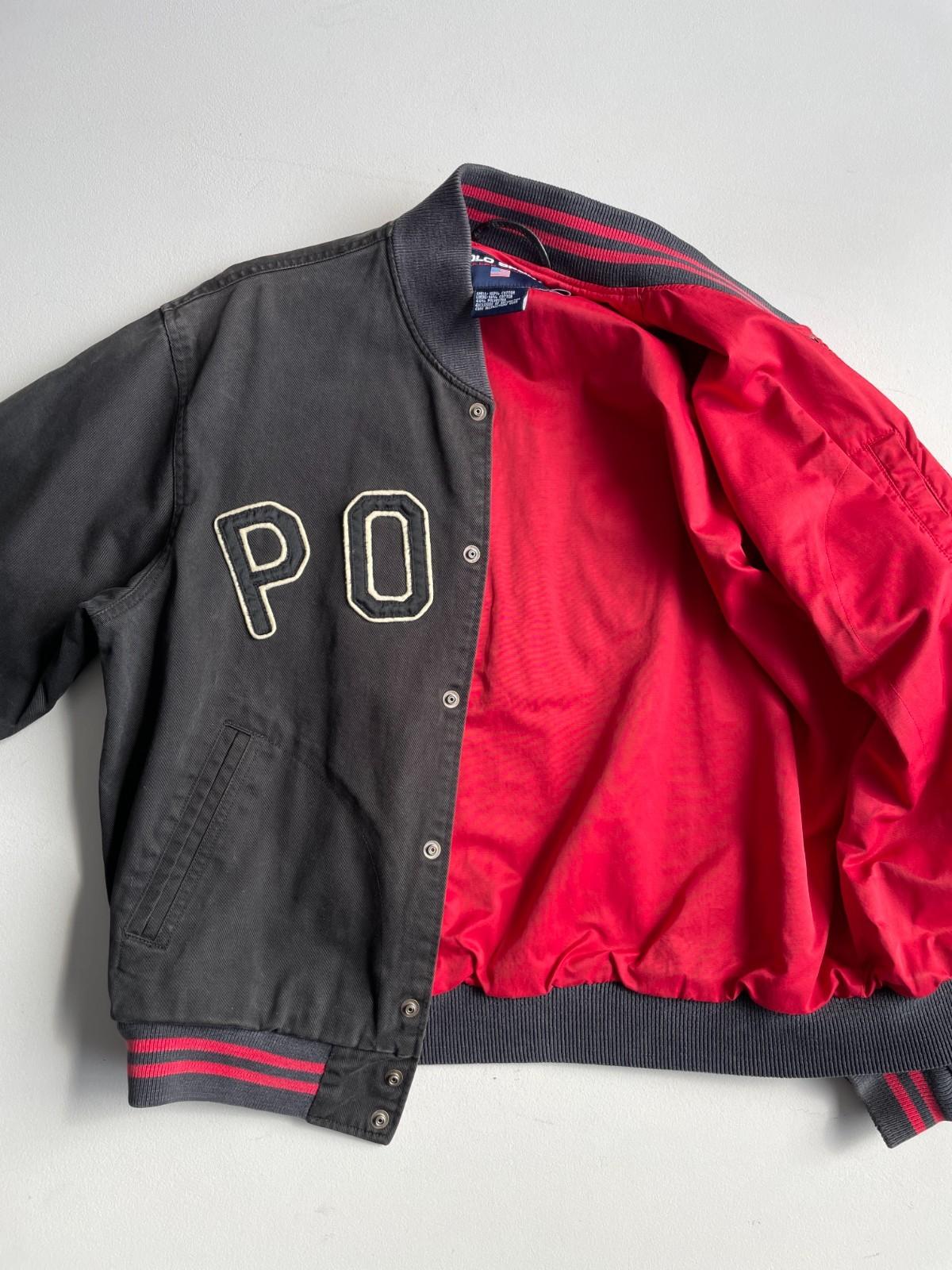 VNTG Ralph Lauren Polo Sport (M) Tiger Varsity Letter Embroidered Jacket