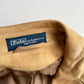 Polo Ralph Lauren (L) Hacking Equestrian Suede Leather Tan Sports Jacket Coat