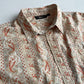 RRL Ralph Lauren (2XL) Western Paisley Terracotta Lightweight Cotton Shirt