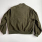 VNTG Polo Ralph Lauren (XL) Forest Green 100% Wool Bomber-Style Jacket