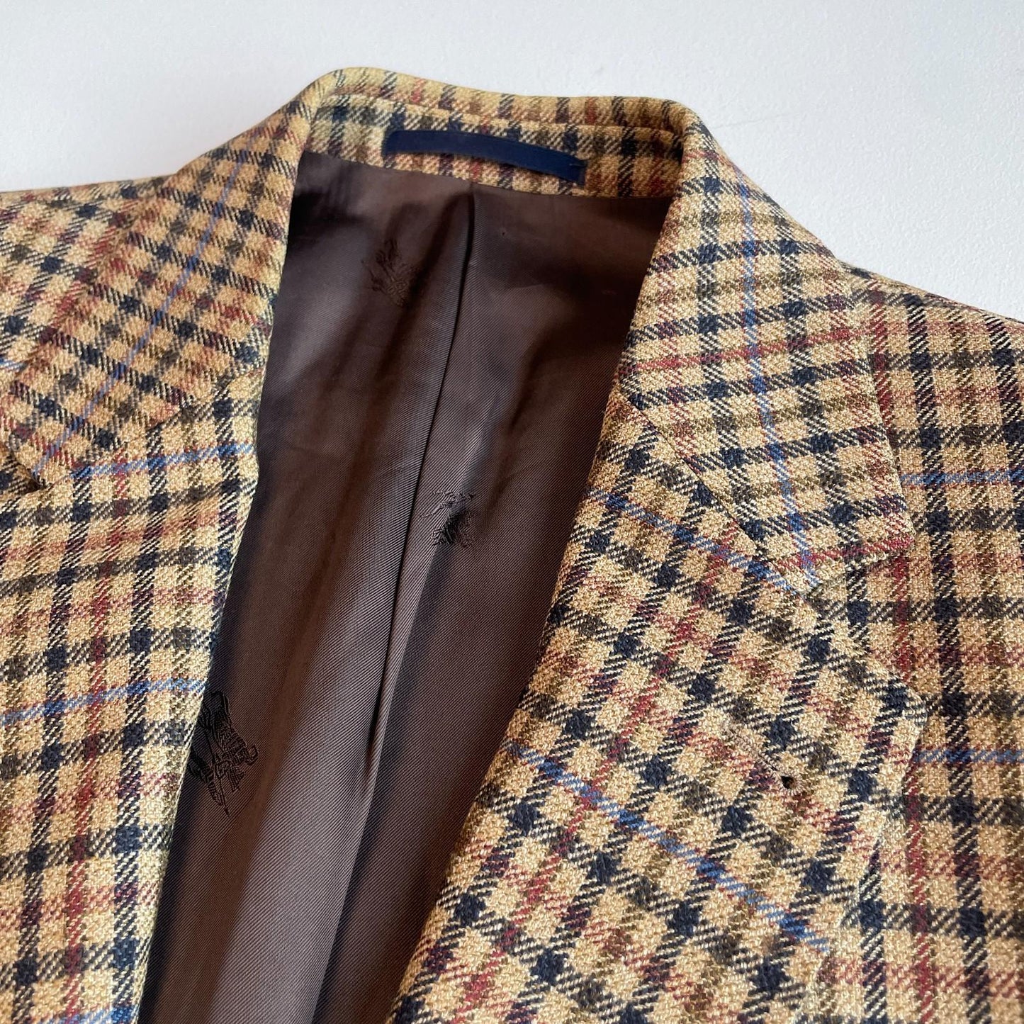 Burberry (40S) Gunclub Check Twill Wool "Bennet" Sports Coat