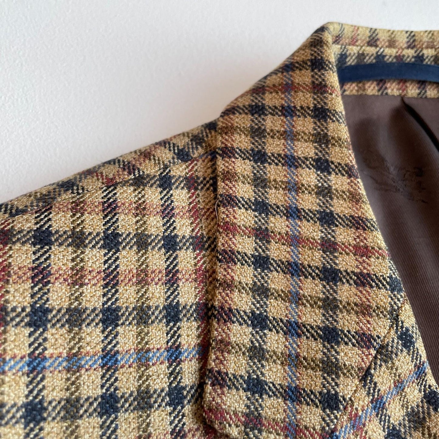 Burberry (40S) Gunclub Check Twill Wool "Bennet" Sports Coat