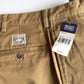 VNTG NWT Polo Ralph Lauren (34x30) British Khaki Pleated Classic Fit Chino Pant