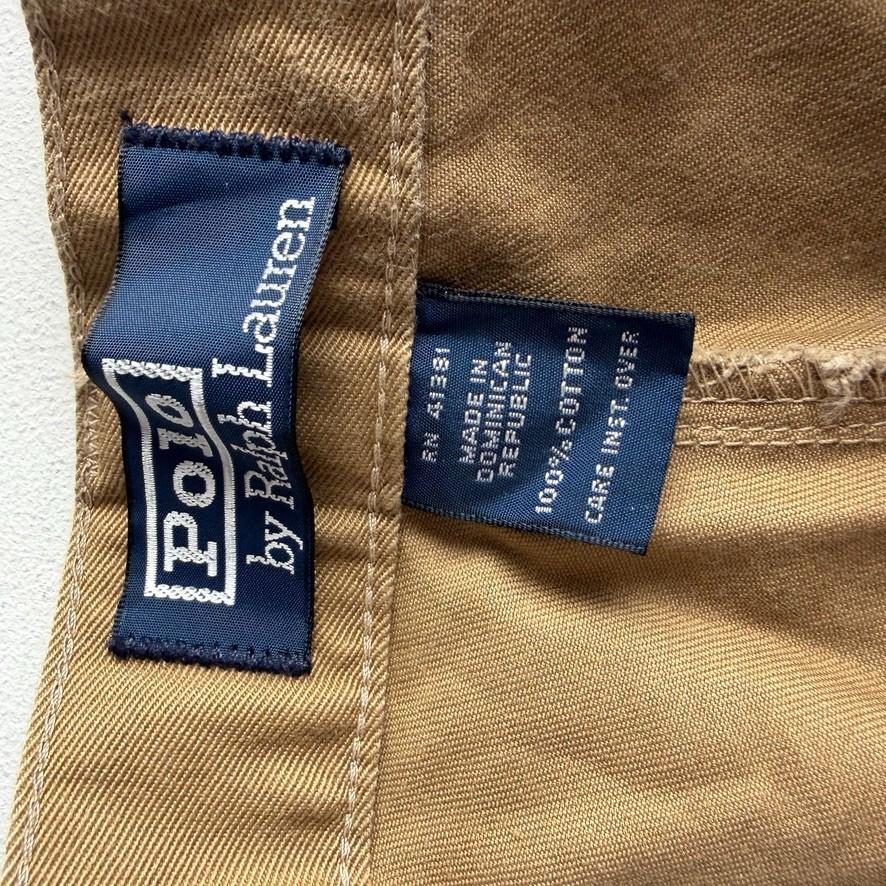 VNTG NWT Polo Ralph Lauren (34x30) British Khaki Pleated Classic Fit Chino Pant