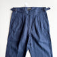 NWT Todd Snyder (31x32) 100% Linen Gurkha Buckled Officer Navy Blue Trouser Pant