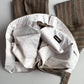 Paul Stuart (34x32) 100% Linen Striped Earth Tones Straight Leg Trousers Pants