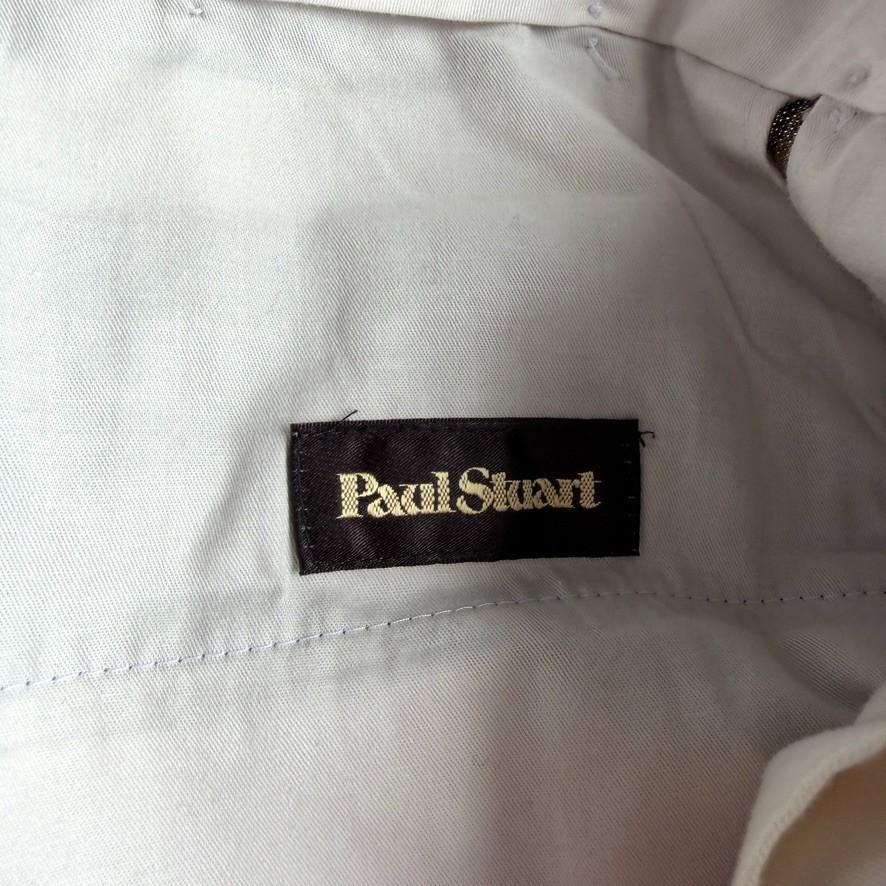 Paul Stuart (34x32) 100% Linen Striped Earth Tones Straight Leg Trousers Pants