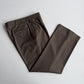 VNTG Polo Ralph lauren (34x32) 100% Wool Flannel Pleated Olive Trousers Pants