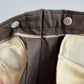 VNTG Polo Ralph lauren (34x32) 100% Wool Flannel Pleated Olive Trousers Pants