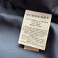 MINT Burberry (54) 100% Cashmere Mid-Length Black Trench Coat