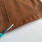 VNTG Canali (48 / 38) Tawny Brown 100% Wool Balmacaan WITH SCARF Over Coat