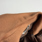 VNTG Canali (48 / 38) Tawny Brown 100% Wool Balmacaan WITH SCARF Over Coat
