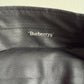 VNTG Burberry (33 x 33/32) Charcoal Pin Stripe Pleated Wool High Rise Pants