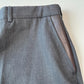 VNTG NWT Orvis (40) Gray Leather Pocket Super 100s Wool Trousers Pants