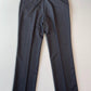 VNTG NWT Orvis (40) Gray Leather Pocket Super 100s Wool Trousers Pants