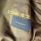 Burberry (48L) 100% Wool Olive Green Belted Balmacaan Raglan Coat