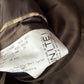 Burberry (48L) 100% Wool Olive Green Belted Balmacaan Raglan Coat