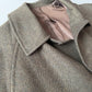 Burberry (48L) 100% Wool Olive Green Belted Balmacaan Raglan Coat