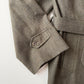 Burberry (48L) 100% Wool Olive Green Belted Balmacaan Raglan Coat