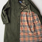VNTG Burberry (44L / 46L) Loden MADE IN AUSTRIA Wool/Alpaca Nova Check Coat