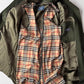 VNTG Burberry (44L / 46L) Loden MADE IN AUSTRIA Wool/Alpaca Nova Check Coat
