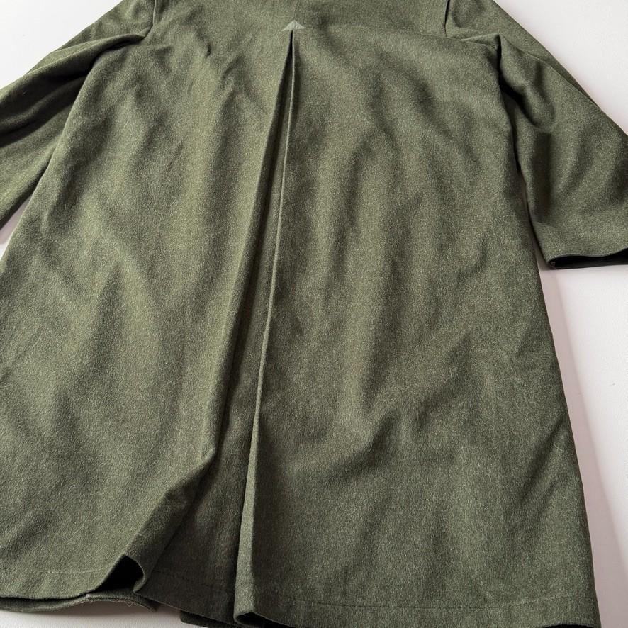 VNTG Burberry (44L / 46L) Loden MADE IN AUSTRIA Wool/Alpaca Nova Check Coat
