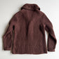 RRL Ralph Lauren (S) Cashmere/Merino Wool Rust Maroon Cardigan Sweater