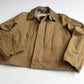 MINT Burberry Brit (XL) Jungle Cloth Grosgrain Cotton Wool Collar Jacket