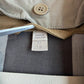 MINT Burberry Brit (XL) Jungle Cloth Grosgrain Cotton Wool Collar Jacket
