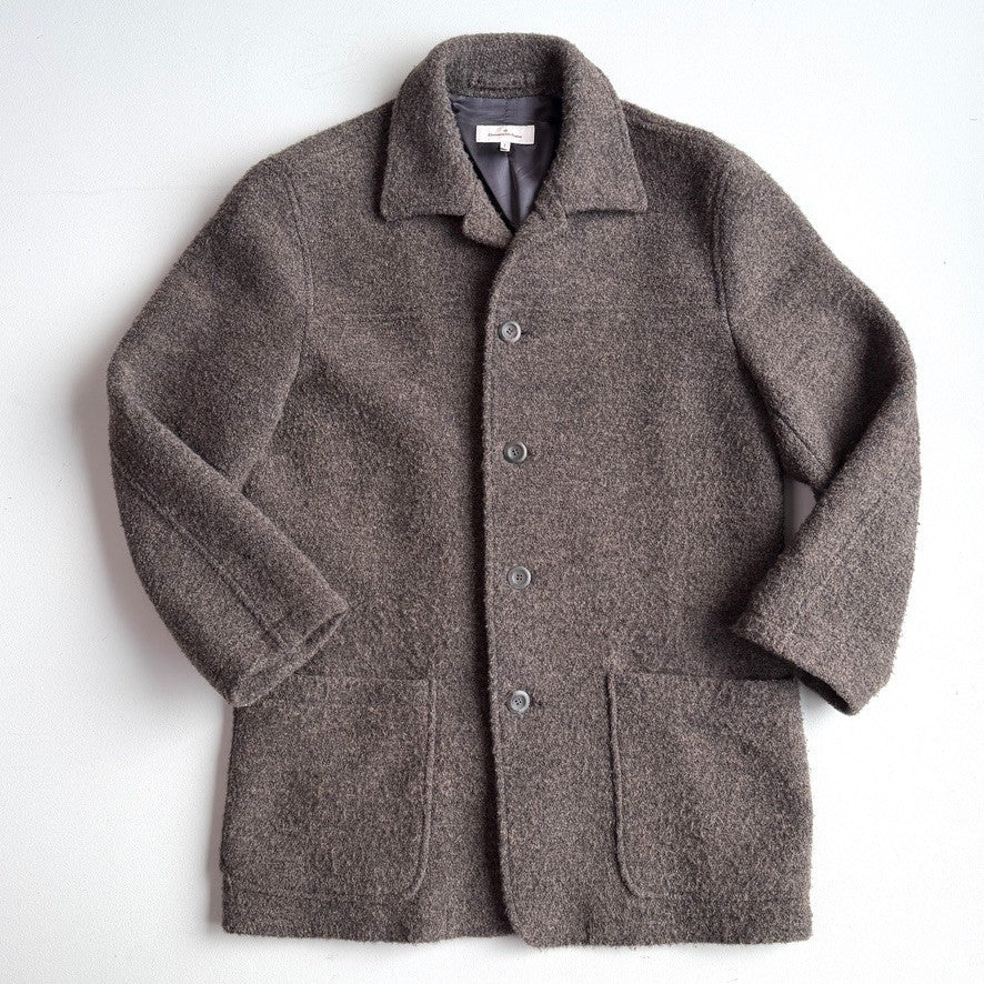 Ermenegildo Zenga (50 / M) Wool Blend Taupe Coat
