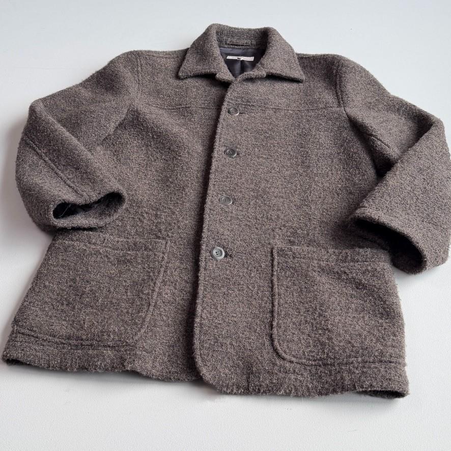 Ermenegildo Zenga (50 / M) Wool Blend Taupe Coat