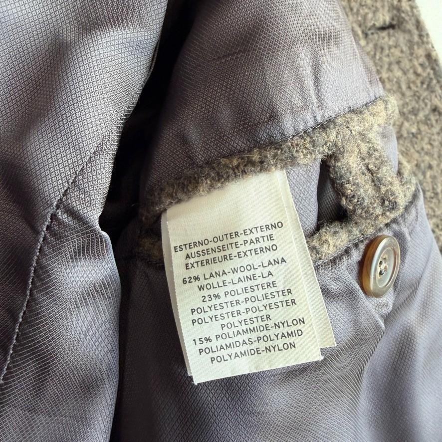 Ermenegildo Zenga (50 / M) Wool Blend Taupe Coat