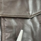 VNTG LL Bean (L/XL Tall) Flying Tiger A-2 Leather Shearling Collar Bomber Jacket