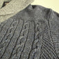 RRL Ralph Lauren (M) Patchwork Indigo Cotton/Wool/Linen Cardigan Sweater