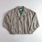 VNTG Giorgio Armani (38IT / M) Linen Blouson Heathered Teal Lined Jacket