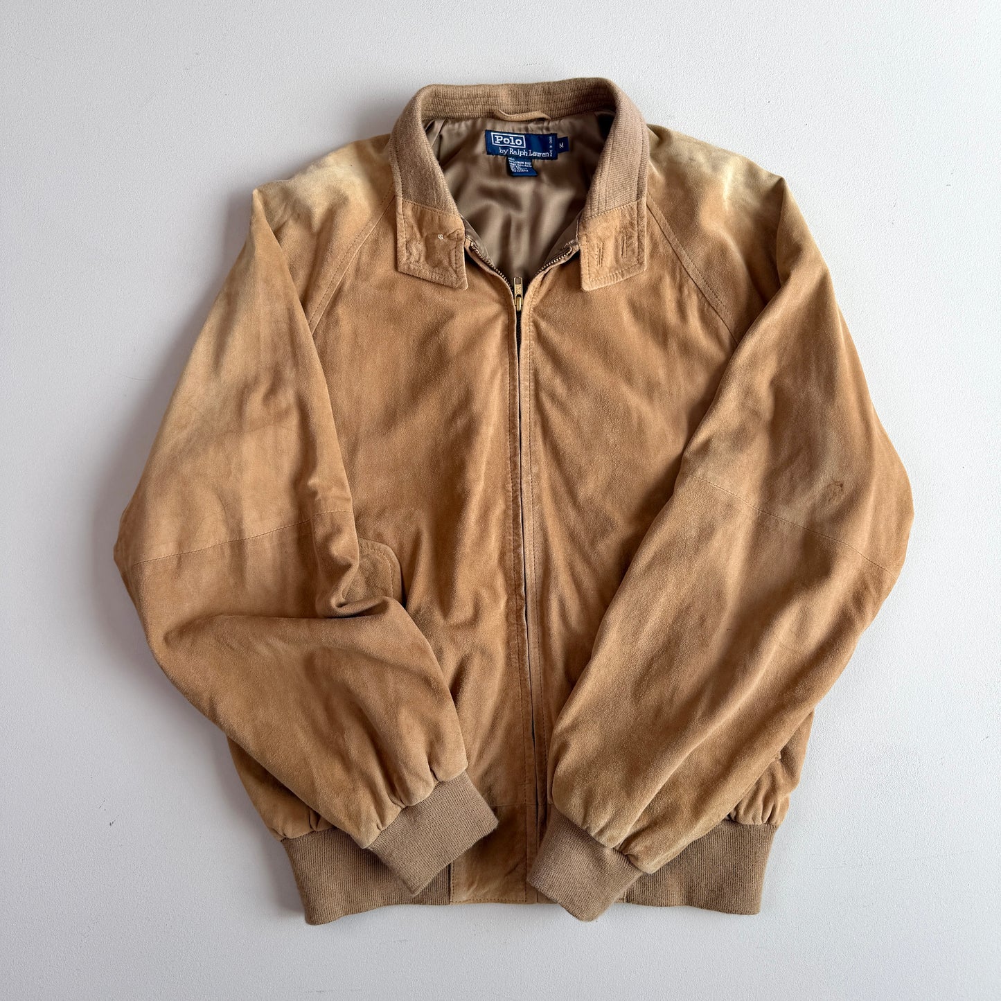 VNTG Polo Ralph Lauren (M) Western Glove Soft Suede Leather Jacket