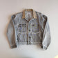 VNTG Polo Ralph Lauren (L) Sun-Bleached Gray Denim Western Trucker Jacket