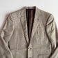 Ralph Lauren Purple Label (38R) Wool/Silk/Linen Beige Houndstooth Sport Coat