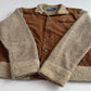 Polo Ralph Lauren (XL) Suede Alpaca/Wool Button Cardigan Sweater