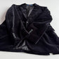 Polo Ralph Lauren (40R) Black Velvet Velour 100% Cotton Sport Coat