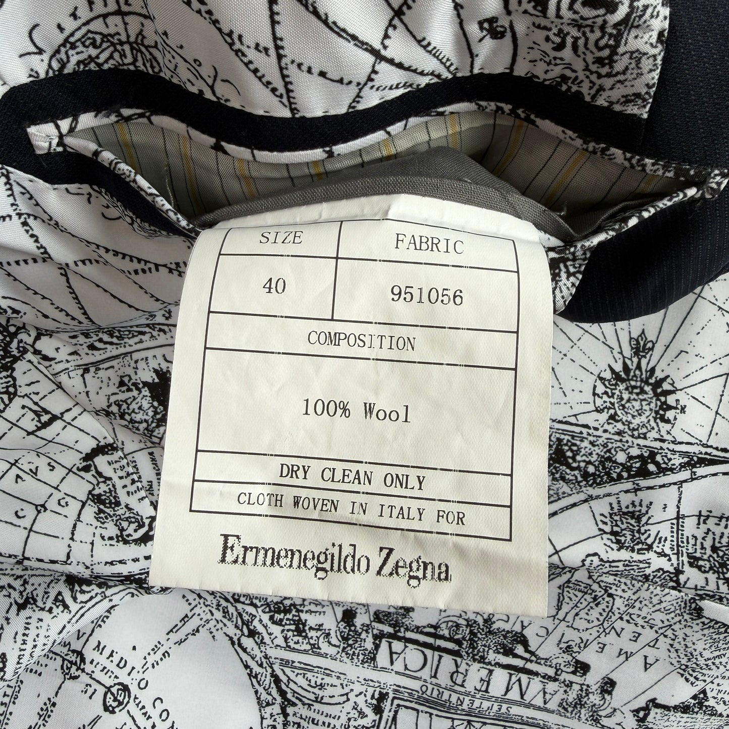 Ermenegildo Zegna (40R) Wool Military Safari Sports Jacket