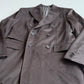 Ermenegildo Zegna (56L) 100% Cashmere Oxblood Half-Belt Double Breast Overcoat