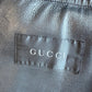 Gucci (48IT) Leather Unlined Black Surgeon Cuff Sport Coat