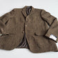 NWT Polo Ralph Lauren (44L) Half-Canvas Tweed Burgundy Check Sport Coat