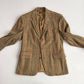 Ralph Lauren Purple Label (42R) Cashmere Flannel Full-Canvas Houndstooth Check Sport Coat