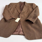 NWT VNTG Giorgio Armani (46R / 56IT) Wool Hopsack Single-Button Sport Coat