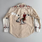 VNTG Polo Ralph Lauren (M) Arctic Sled Dog Flannel Cotton Shirt