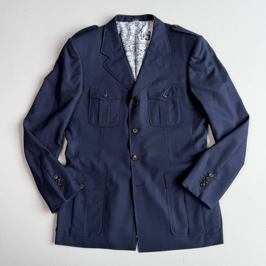 Ermenegildo Zegna (40R) Wool Military Safari Sports Jacket