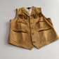 Polo Ralph Lauren (M) Deerskin Leather Fringe Western Vest