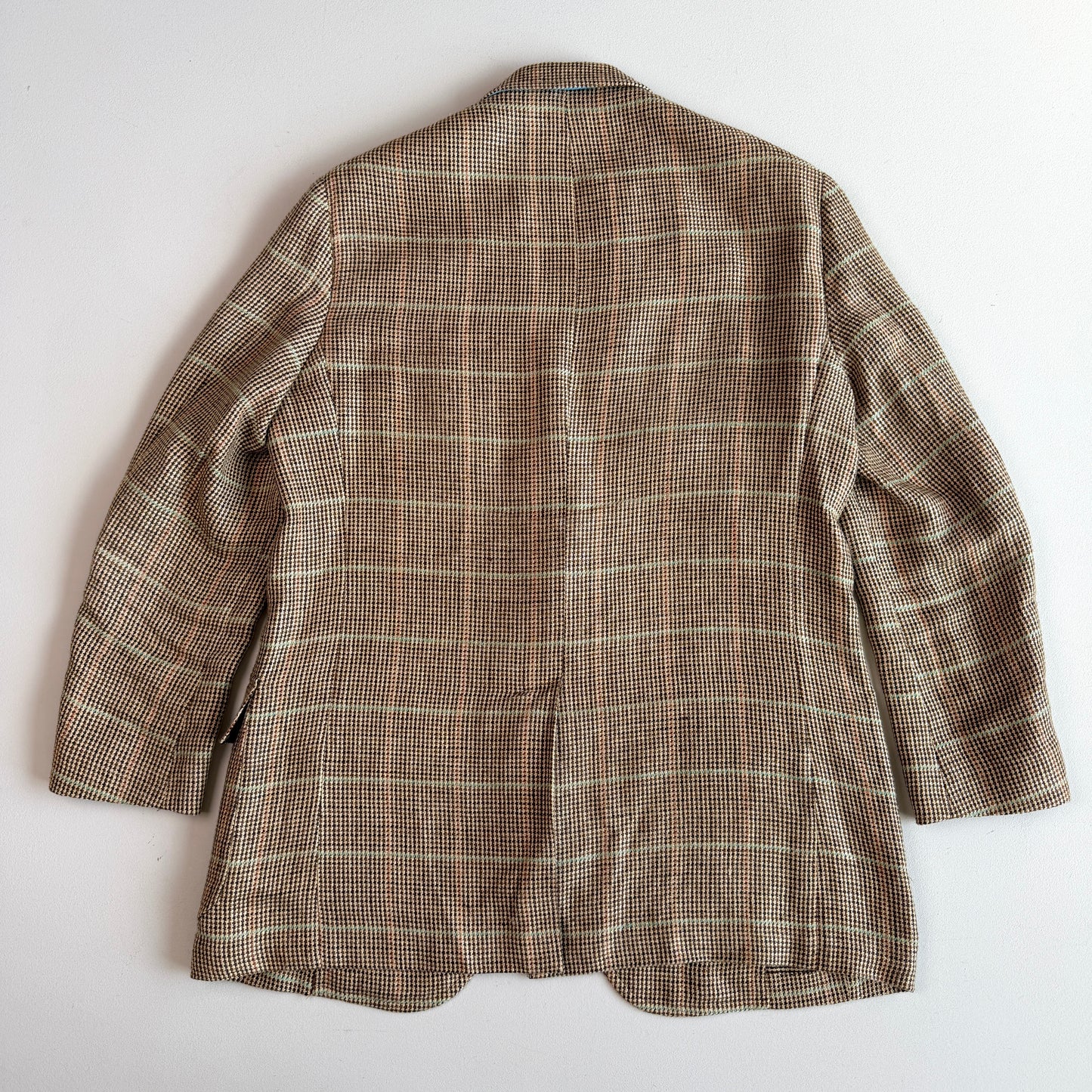 Polo Ralph Lauren (44L) Linen/Silk Overcheck Soft Tailored Sport Coat